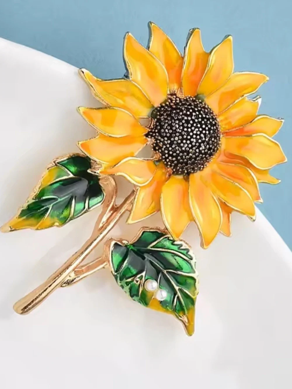 Anthropologie bright sunflower